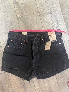Lee Black Denim Ankle & Cropped Shorts